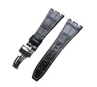 JZWCHQ Classica vera pelle di guardia in pelle per AP Off Off Shore Watch Strap Black Brown Men Bracciale Distribuzione del braccialetto