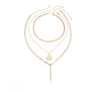 JZWCHQ Collana con ciondolo a catena da uomo e donna, gioiello per donne con ciondolo a forma di cuore