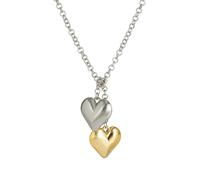 JZWCHQ Collana con ciondolo a forma di cuore, unisex, gioiello da donna