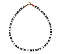 JZWCHQ Collana con Ciondolo Catena Uomo Donna Gioielli Boho Wave Perline Catene in Corda Collare per s