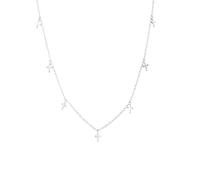 JZWCHQ Collana da donna con catena di perle da 2,0 mm, A