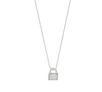 JZWCHQ Collana di bloccaggio Collana da donna Collane da collo collana catena gioielli Collane made in China, SILVER