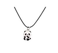JZWCHQ Collana di Panda in Metallo Adorabile Regalo Braccialetto Panda per Adolescenti