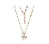 JZWCHQ Collana, la squisita Forma di Farfalla implica Che la Felicità verrà al Tuo Fianco in Modo Elegante, collane per Donne Collana