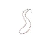 JZWCHQ Collane Collana di Perle d'Acqua Dolce da 6-7 mm per Tallone a Forma di Riso per Tutto Match di Gioielli Femminili di Moda Femminile ciondoli da Donna