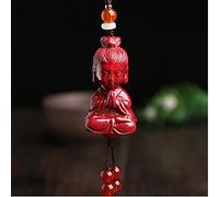 JZWCHQ Collane guanyin Che risate la Protezione della Collana di ricchezza del Buddha Feng Shui Fortunato Collana di Cristallo di Canotta Naturale Protezione da Protezione da Talisman prosperità