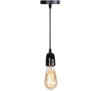 JZWCHQ Colore Ceramica a Testa Singola a Testa Piccola Civile a v-intage luci sospese industriali a v-intage basare Lampada e 27 Dispositivo di Illuminazione Lampada, apparecchi a soffitto Chaner