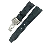 JZWCHQ Cowhide Watchband per IWC Portoghese Portoghese pilota vera pelle 20mm 21mm da 22 mm cinghia di orologio fibbia sferica