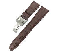 JZWCHQ Cowhide Watchband per IWC Portoghese Portoghese pilota vera pelle 20mm 21mm da 22 mm cinghia di orologio fibbia sferica