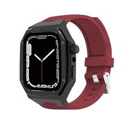 JZWCHQ Custodia in acciaio inossidabile in lega di orologio in metallo in gambo , per accessori per orologi da orologio in silicone serie di orologi da 42 mm di orologi da 46 mm.