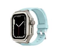 JZWCHQ Custodia in acciaio inossidabile in lega di orologio in metallo in gambo , per accessori per orologi da orologio in silicone serie di orologi da 42 mm di orologi da 46 mm.