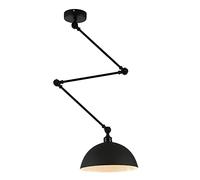 JZWCHQ da a soppalco Il soffitto in Metallo Nero Lampada Industriale Tubo Meccanico Braccio Elastico Club retrò Le luci del soffitto Classico assorbono Il Braccio Regolabile Magazzino del soffitto di