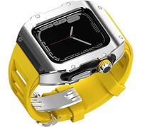 JZWCHQ Elastico da orologio da orologio da 45 mm da 45 mm in acciaio inossidabile ， per la sostituzione Ultra 8 7 6 5 4 SE SERIE ， SPORT CASSE ORDURY CHE METAL CROHZE MOD ACCESSORI MOD MOD MOD