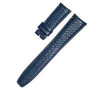 JZWCHQ End Curved Cowhide Woven Watchband 20mm 21mm 22mm Fit per IWC Portugieser Pilots Genuina cinghia di orologio in pelle