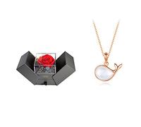 JZWCHQ Gioielli/collane per Donne Design del Pesce, /collane a Guscio, Collana a Pendente Semplice ed Elegante e squisita