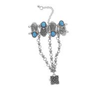 JZWCHQ Gioielli di gioielli Ethnic Design Ring Bracciale Bracciale Dichiarazione di gioielli per gli accessori Fashi femminili