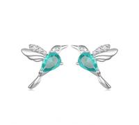 JZWCHQ Gioielli per Donne 925 Orecchini d'Argento Tartaruga per Mare d'Argento per Le Donne Gioielli da Donna