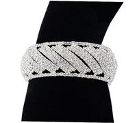 JZWCHQ Gioielli per ragazze Confort TOUCT TOUP Bracciale Rhinestone Wedding Fashion Accessori Accessori