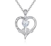 JZWCHQ Gioielli Regali di simpatia per la Perdita della Persona Amata Gioielli in Argento Sterling Aborto spontaneo Gioielli Memoriale Lutto Ricordo Regalo Gioielli per Ragazze