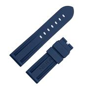 JZWCHQ Gomma fluoro 22mm da orologio da orologio da orologio in silicone per cinghia di orologio Panerai