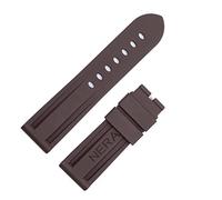 JZWCHQ Gomma fluoro 22mm da orologio da orologio da orologio in silicone per cinghia di orologio Panerai