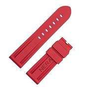 JZWCHQ Gomma fluoro 22mm da orologio da orologio da orologio in silicone per cinghia di orologio Panerai