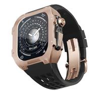 JZWCHQ Guarda il kit di modifica , per 8 7 serie da 45 mm Watch Sostituisci parti di cinturino , Case di orologio in titanio Fluororber Cintiera Luxury Watch e Kit di modifica della banda