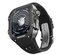 JZWCHQ Guarda il kit di modifica , per 8 7 serie da 45 mm Watch Sostituisci parti di cinturino , Case di orologio in titanio Fluororber Cintiera Luxury Watch e Kit di modifica della banda