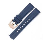 JZWCHQ Guarda la fascia per Omega 007 Planet Ocean AT150 Piniota in silicone Orologio Watch Accessori Watch Bracciale in gomma