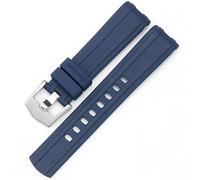 JZWCHQ Guarda la fascia per Omega Seamaster 007 Planet Ocean AT150 Piniota in silicone Strap Accessori orologi Accessori in gomma Bracciale