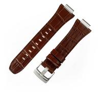 JZWCHQ Kit di modifica del lusso Custodia in metallo+Correa in pelle per banda 44mm 45mm Bracciale di guardia per iwatch7 6 SE 45mm cinghie
