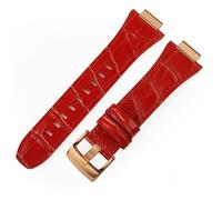 JZWCHQ Kit di modifica del lusso Custodia in metallo+Correa in pelle per banda 44mm 45mm Bracciale di guardia per iwatch7 6 SE 45mm cinghie