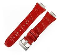 JZWCHQ Kit di modifica del lusso Custodia in metallo+Correa in pelle per banda 44mm 45mm Bracciale di guardia per iwatch7 6 SE 45mm cinghie