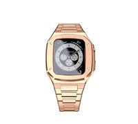JZWCHQ Kit di modifica della cinghia della custodia per orologi in metallo , per serie 9 8 7 6 5 4 SE 44mm 45mm Upgrana di sostituzione della cinghia