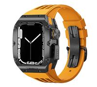 JZWCHQ Kit di modifica della fascia d'oro ， per 8 7 6 5 4 SE 44 mm 45mm Serie Watch Sostituzione kit di orologi di lusso Sport Sport Blattini cinturino