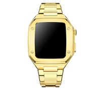 JZWCHQ Kit di retrofit braccialette per orologio in metallo in acciaio inossidabile ， per 9 8 7 6 5 SE 45 mm 44 mm Upgrana di orologio Sostituisci il set di fasce cingoli
