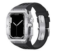 JZWCHQ Kit MOD CASO MOD CASO DI TEGNO DI TITANIUM in lega ， per 8 7 45mm 6 5 4 SE 44mm Serie Orologio Sostituzione Luxuria Modifica Luxuria Frame in elastico