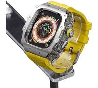 JZWCHQ Kit MOD cinghia di orologio da orologio in acciaio inossidabile robusto , per serie 9/8/7 45 mm Ultra 2 49mm 44 mm , Men Cover Women Metal Cover Sport Bands