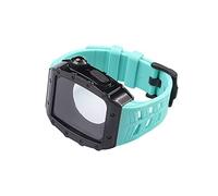 JZWCHQ Kit Mod Mod di lusso in acciaio inossidabile per 8 7 6 5 4 cnocchia di modifica SE per la serie iwatch 41mm 45mm 40 44mm elastico