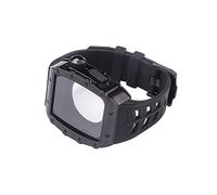 JZWCHQ Kit Mod Mod di lusso in acciaio inossidabile per 8 7 6 5 4 cnocchia di modifica SE per la serie iwatch 41mm 45mm 40 44mm elastico