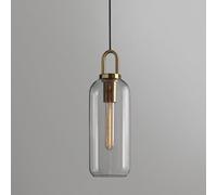 JZWCHQ Lampada a Sospensione a soffitto in Vetro, Lampada a Sospensione Moderna nordica con Filo Regolabile da 150 cm - Attacco E27, lampade a Sospensione per Isola Cucina Ingresso Soggiorno Sala da