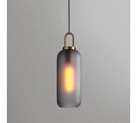 JZWCHQ Lampada a Sospensione a soffitto in Vetro, Lampada a Sospensione Moderna nordica con Filo Regolabile da 150 cm - Attacco E27, lampade a Sospensione per Isola Cucina Ingresso Soggiorno Sala da