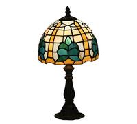 JZWCHQ Lampada da Tavolo con Vetro colorato in Vetro Comodino Lettura Lampada da Tavolo Adatto alla Camera da Letto del Comodino Fattoria di Fattoria Hotel