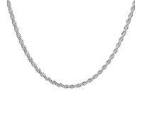 JZWCHQ lampadario di Gioielli fine Maschili da Uomo 3,0 mm Twisted Rope Dimensione da 24 '' CAMPARE Colar Luce Colar