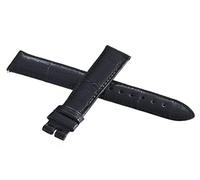 JZWCHQ Locman - Cinturino per orologio da donna, 16 mm, in pelle di alligatore, colore: nero