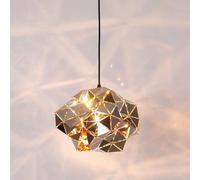 JZWCHQ Luce a Sospensione in Acciaio Inossidabile Simple E27 E27 Soccia a Testa Singola Lampada Cucina Decorativa Isola e Sala da Pranzo Apparecchiatura a soffitto Moderna (Un Colore 40 cm)