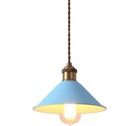 JZWCHQ Luce a Sospensione Modern Macaron Color Chaner 1, Lampada a Sospensione Personalizzata - personalità E27 a Testa Singola Decorazione a Sospensione Decorazione Regolabile, infissi a soffitto