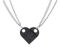 JZWCHQ Necklace Chain Chain Men Women Weighties Heart Collana per Le Donne