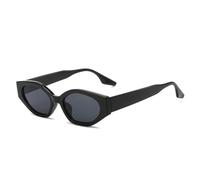 JZWCHQ Nuovo 2025 Vintage Piccolo Cat's Eye Occhiali Da Sole Donne Moda Lusso Occhiali Da Sole Tonalità Femminili UV400, Nero , Taglia unica