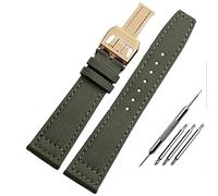 JZWCHQ Nylon Watch Band per IWC Portoghese Pilot Series 20mm 21mm 22mm orologio da polso Band Bracciale Bracciale nero Blu Green Watch Strap